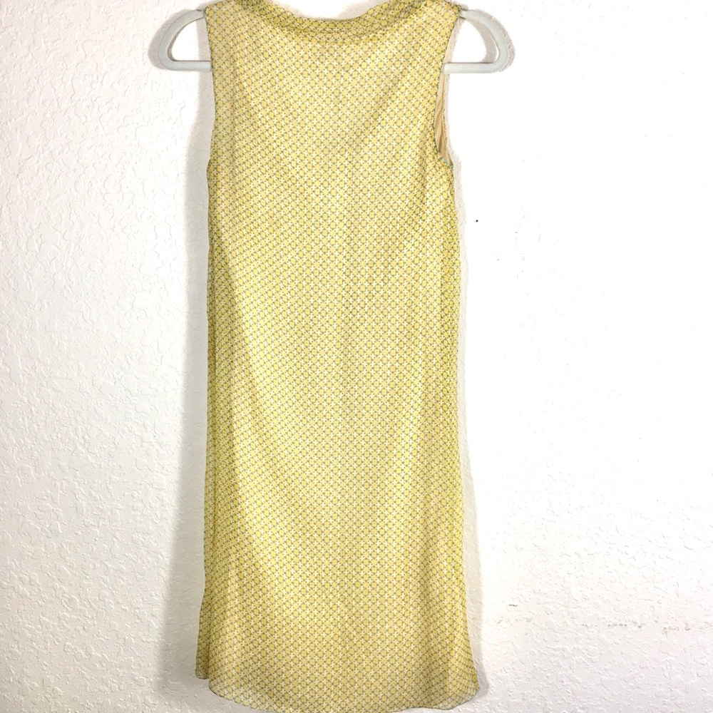 Max Studio Sleeveless Tie Front 100% Silk Dress. - Picture 4 of 5